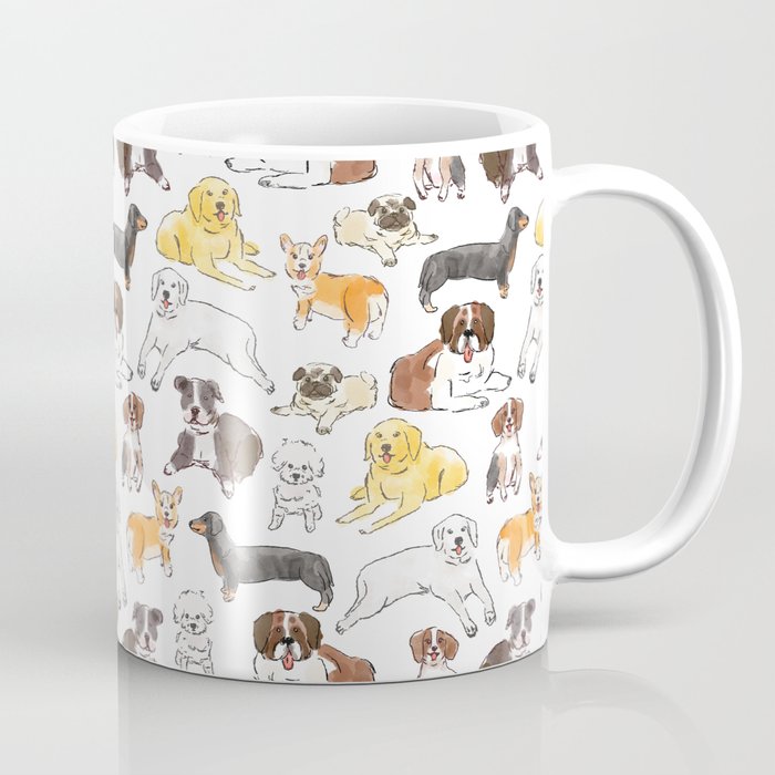 Dog Pattern Coffee Mug