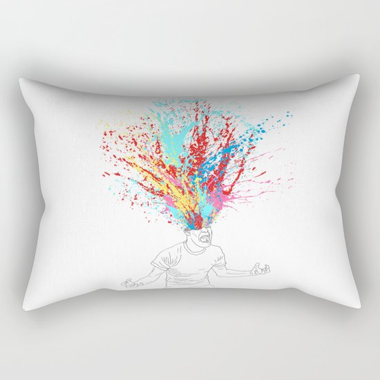 Scream Redux Rectangular Pillow
