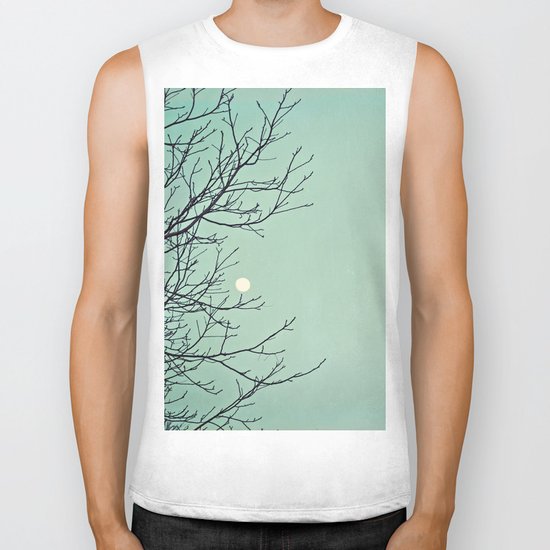 Holding the moon Biker Tank