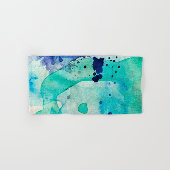 Pastel Color Splash 02 Hand & Bath Towel