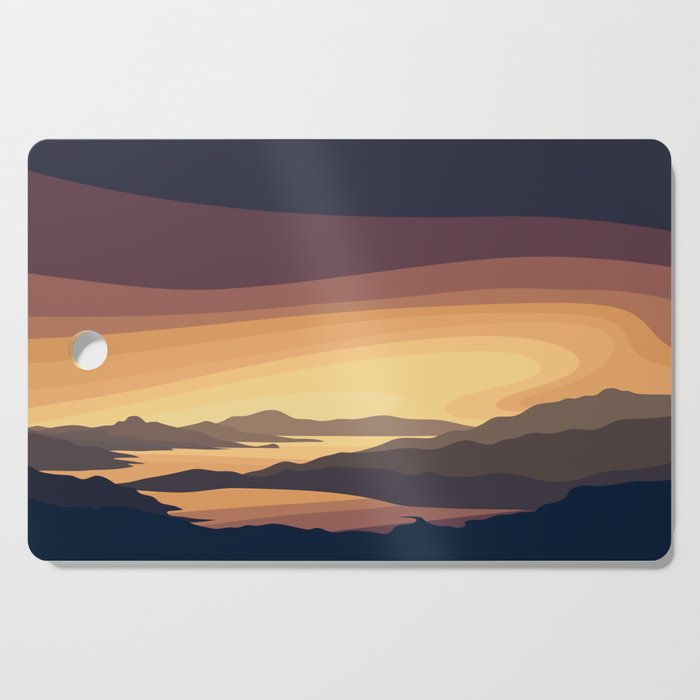 Howe Sound Arbutus Sunset Cutting Board