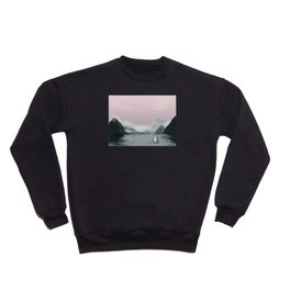 Early morning fishing Crewneck Sweatshirt