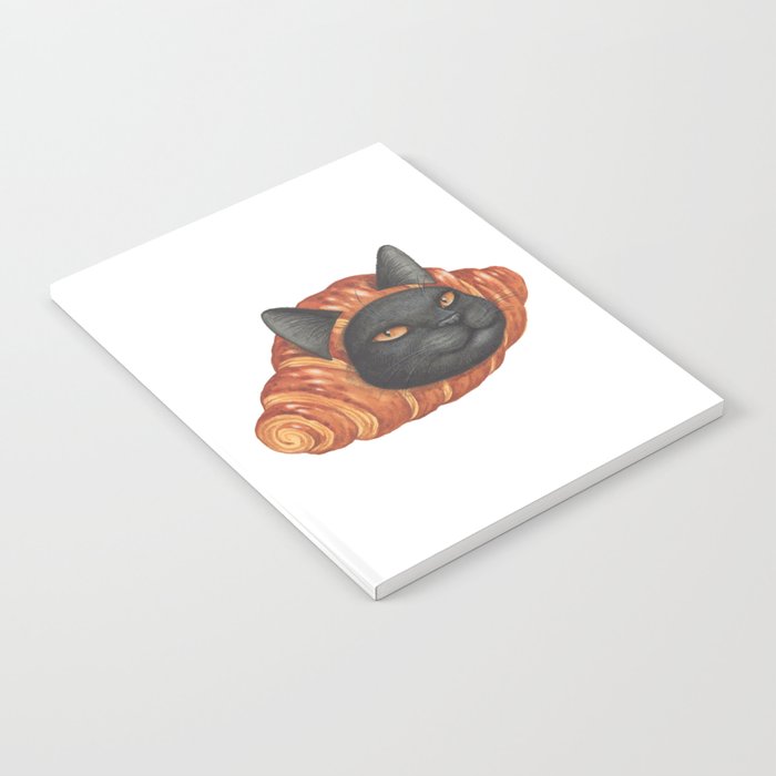 Croissant cat Notebook