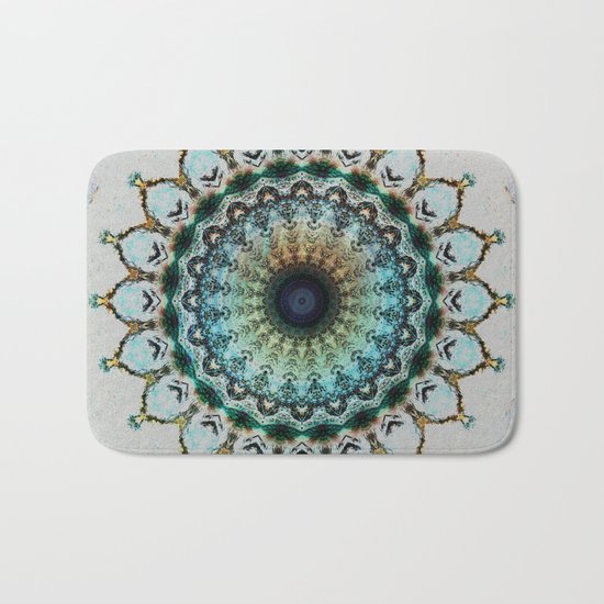 Mandala boho style Bath Mat