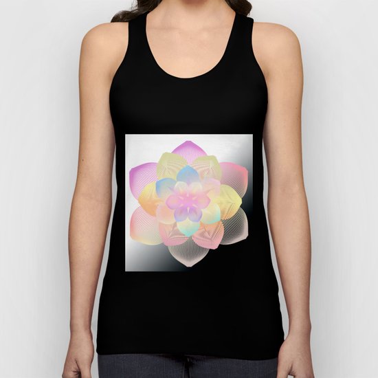 Flower Unisex Tank Top