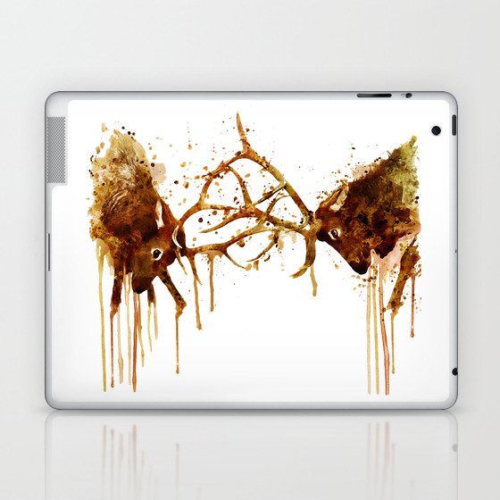 Elks Fight Laptop & iPad Skin