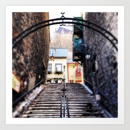 Old Quebec City Art Print