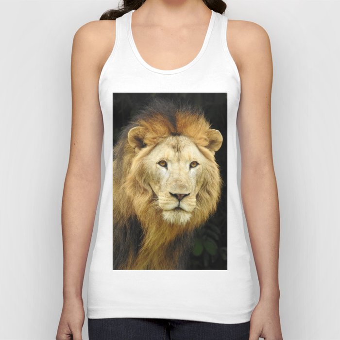 Lion the King of Beasts Tank Top