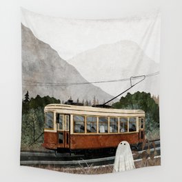 Ghost Tram Wall Tapestry