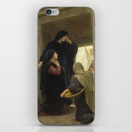 The Holy Women at the Tomb of Christ by William-Adolphe Bouguereau iPhone Skin