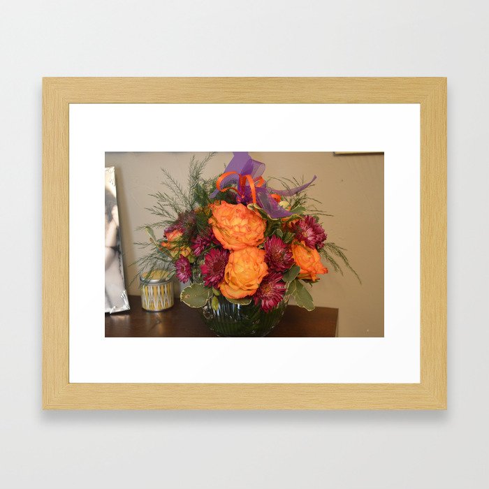 Bouquet Framed Art Print