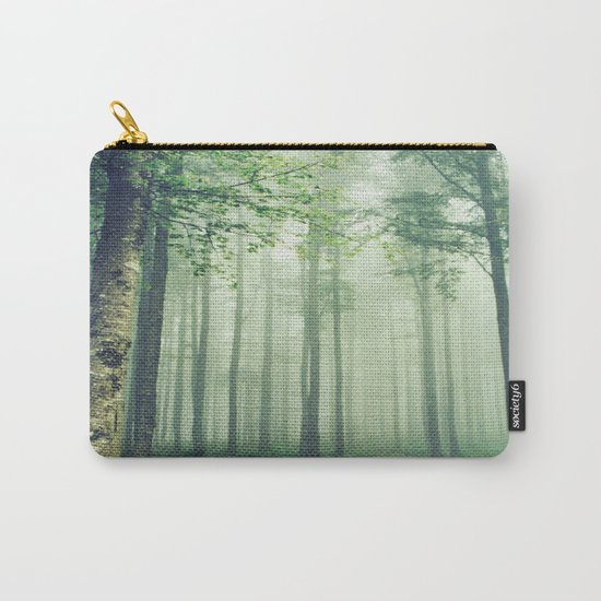 Foggy Woods Carry-All Pouch