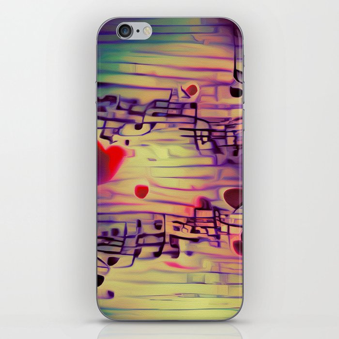 Music Makes My Heart Sing iPhone Skin