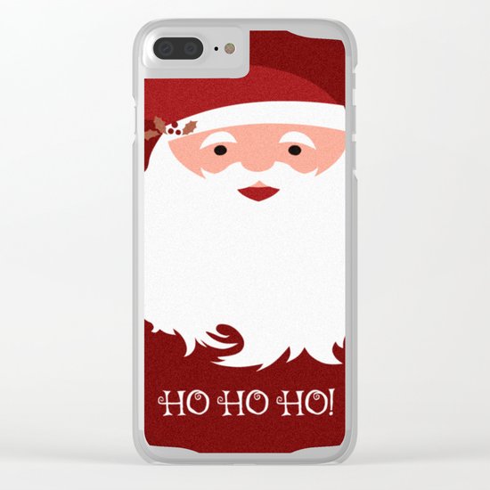 HO HO HO! Clear iPhone Case
