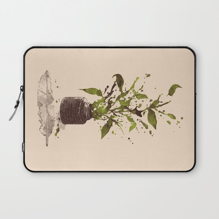 A Writer's Ink Laptop Sleeve
