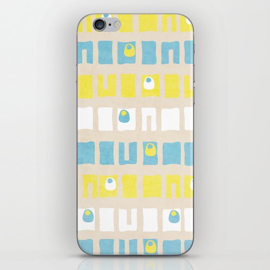 Boxed Eyes iPhone & iPod Skin