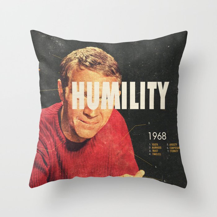 Humility 1968 Throw Pillow