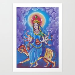 Durga Art Prints For Any Decor Style Society6