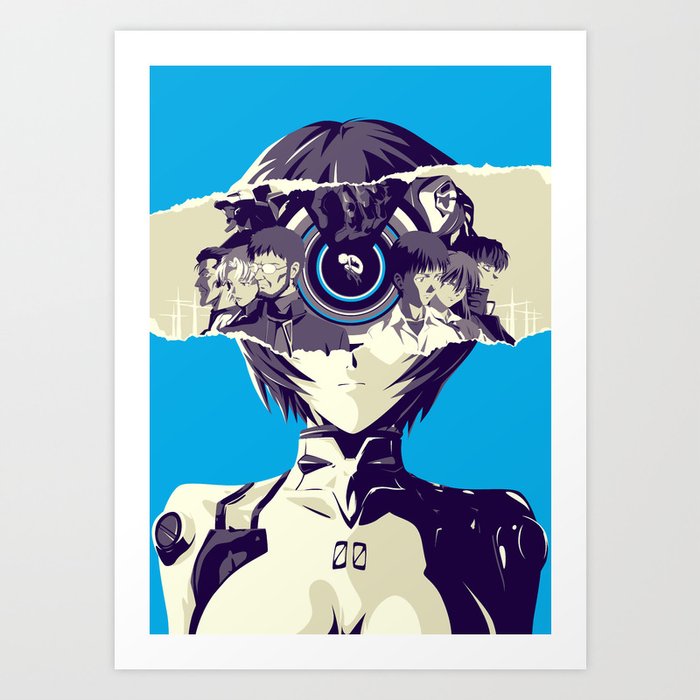 Isolation Evangelion Poster Art Print By Deto15 Society6