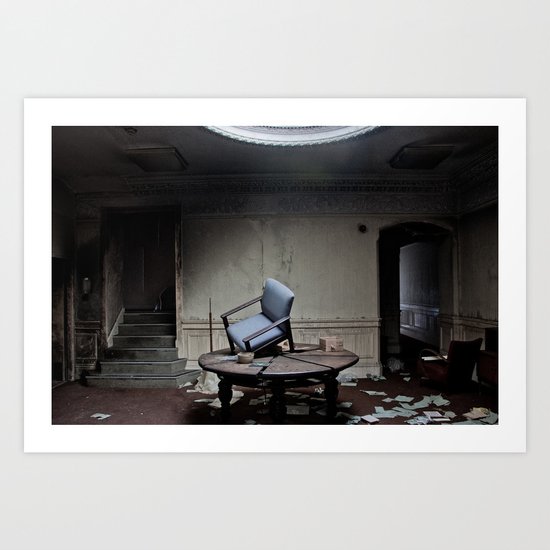 Party's Over Art Print