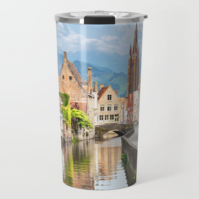 Bruges City Belgium  Travel Mug
