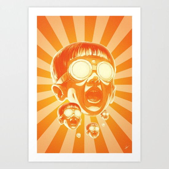 Big Fireee! Art Print