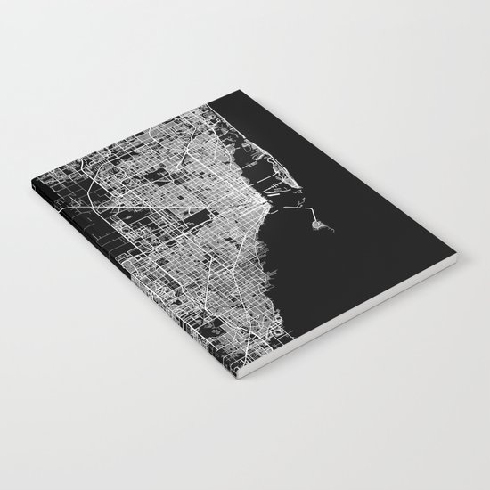 Miami map Notebook