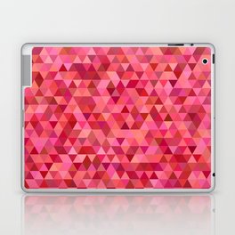 Rose Colored Triangles 2 Laptop Skin