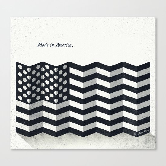 Made in America Canvas Print