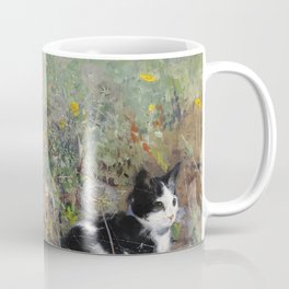 Cat on flowerbed - Bruno 'Liljefors Katt på blomsteräng' Mug