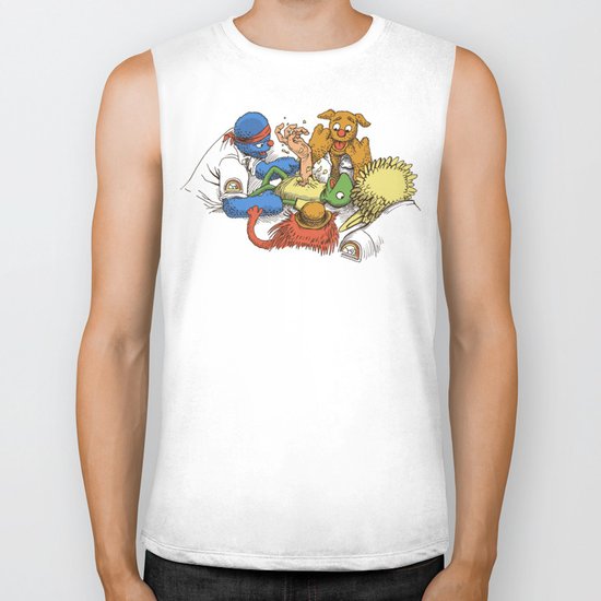 Open Sesame Biker Tank