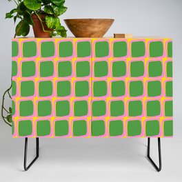 Shapes 17 in Pink and Green Credenza