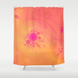 Red & Orange Shower Curtain