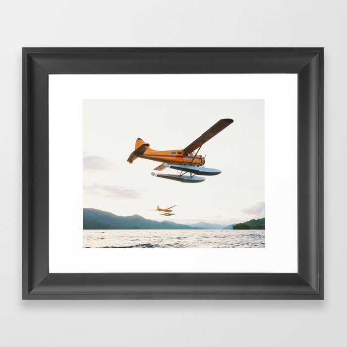 Float Plane Duo Framed Art Print