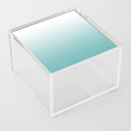Light Teal Gradient Acrylic Box