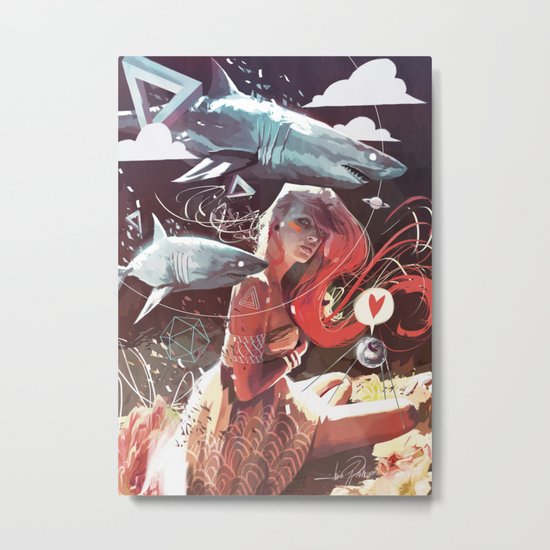 SPUTNIK LOVER Metal Print