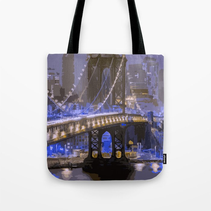 Lights of New York City Tote Bag