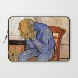 At Eternity's Gate by Vincent van Gogh Laptop Sleeve