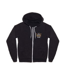 You Won't Get In To Valhalla With That Attitude Zip Hoodie