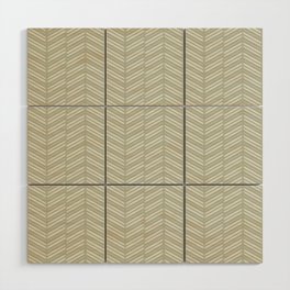 Herringbone (Sage) Wood Wall Art