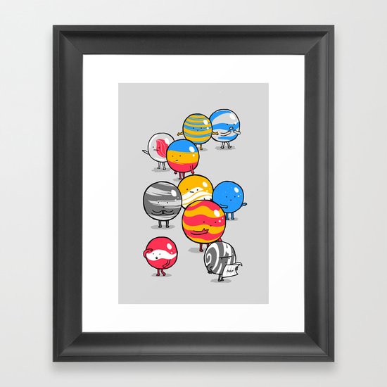 The Lost Marbles Framed Art Print