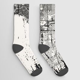 Milwaukee, USA - City Map Socks