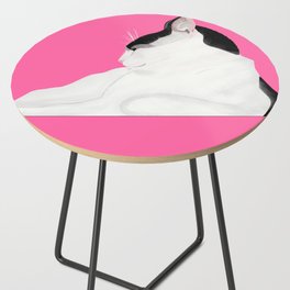 Hot Pink Touss Side Table