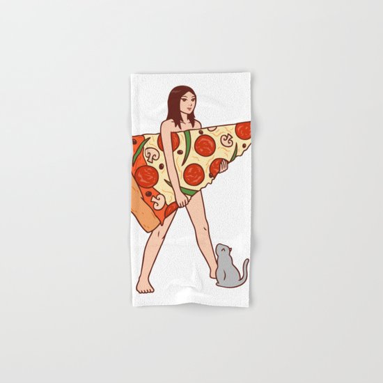Play The Pizza Hand & Bath Towel