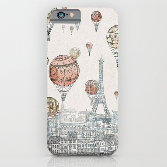 Voyages Over Paris iPhone & iPod Case