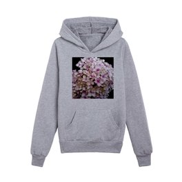 white flower 19 Kids Pullover Hoodies