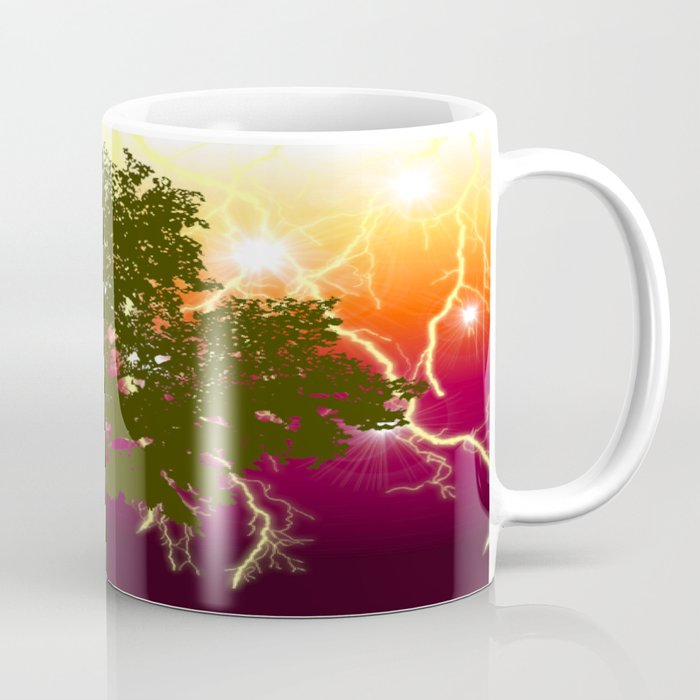 Lightning Night Time Magic Coffee Mug