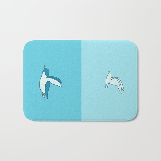Fly in your own sky Bath Mat