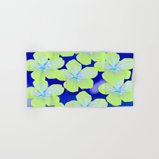 Retro Flowers II Hand & Bath Towel