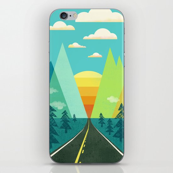 the Long Road iPhone & iPod Skin